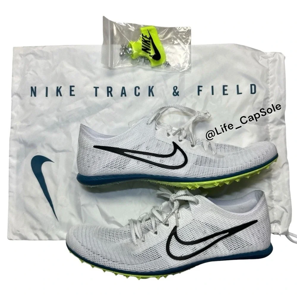 Size 8.5‎ Nike Zoom Mamba 6 Spikes Track Cleats Men's White Green DR2733-102 New